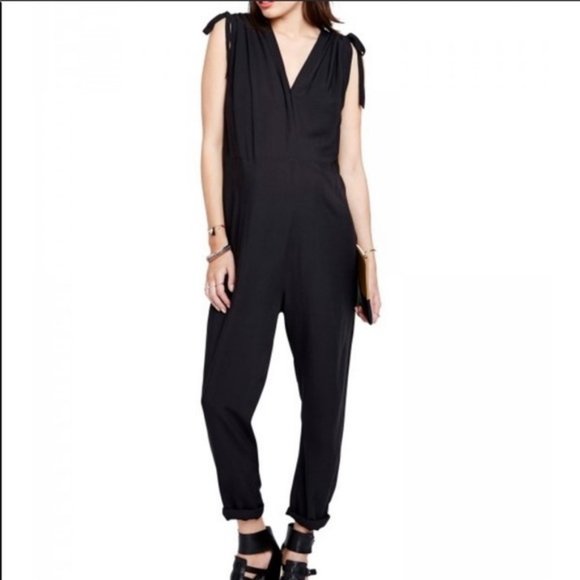 navy blue maternity jumpsuit